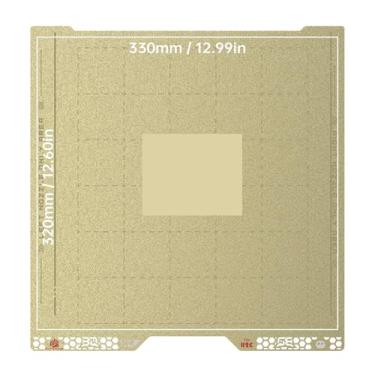 Imagem de Placa de construção CryoGrip Pro Glacier Sheet Spring Steel, compatível com peças de impressora 3D Bambu Lab H2D/H2S/H2C(PyroGrip-H2C,1 PC)