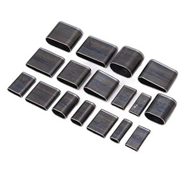 Imagem de Acouto Conjunto de Matrizes de Perfuração de Couro Oval - Ferramenta de Corte de Liga de Aço de 17 Tamanhos para Couro, Papelão e Muito Mais - para Projetos DIY