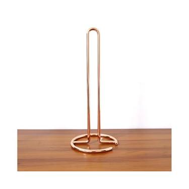 Imagem de Porta-papel Vertical Porta- Papel de Ferro Premium com Design Prateleira Resistente à Corrosão e Ferrugem Fácil Montar Limpar Usar Elegante Moderno Au