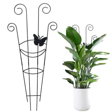 Imagem de Trelliça para Jardim Exterior,Treliça De Metal Para Plantas - Estrutura Para Vegetais Trepadores,Para Interior Jardim Casamento Estufa Flor Vinha