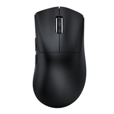 Imagem de MAMBASNAKE Mouse ATTACKSHARK V8 sem fio ultraleve para jogos com sondagem de 8K, 42000 DPI, chip Nordic54L15 MCU, PAW3950 Max com fio de sensor/BT/2,4 GHz, bateria longa de 400 horas, programável para