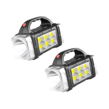 Imagem de Lanterna LED COB Solar Recarregável De Alta Potência, Power Bank, À Pr