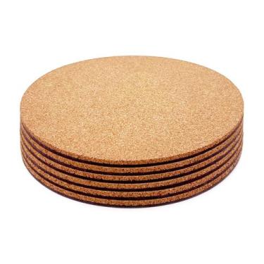 Imagem de Porta-copos para plantas em cortiça KITLAB, camadas duplas, 15 cm de d