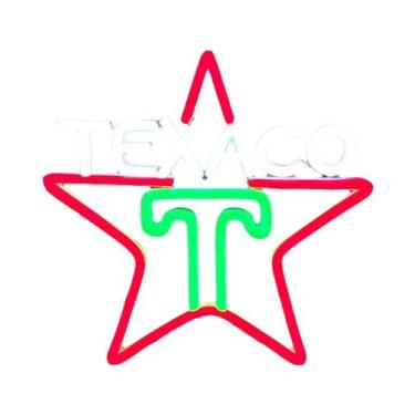 Imagem de Luminária De Parede Neon Texaco Para Decoração De Garagem, Caverna Do 