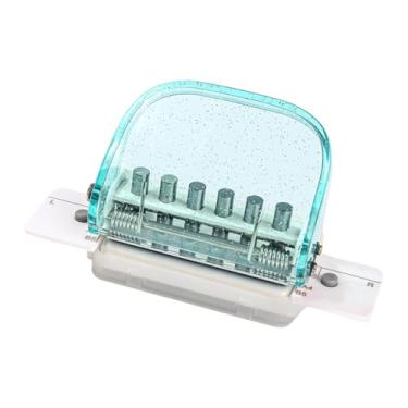 Imagem de Colaxi Perfurador de Papel para Fichário, Máquina de Perfurar Papel Solto para Formatos (20 furos), B5 (26 furos) e A4 (30 furos), Ideal para Artesanato e, Verde