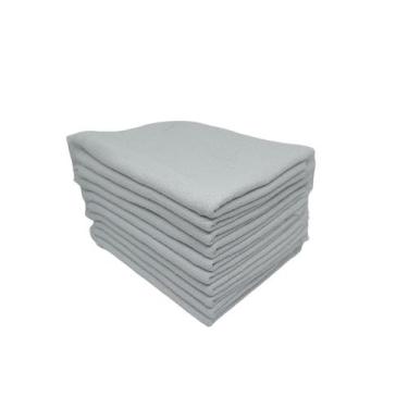Imagem de Kit 10 Pano de Chão Alvejado Especial Fechado 43x70 - União