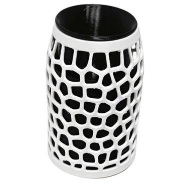 Imagem de Vaso disfarçado de câmera compatível com câmera interna Ring (2ª geração) – Capa decorativa para câmera de segurança interna com abertura discreta de cabo