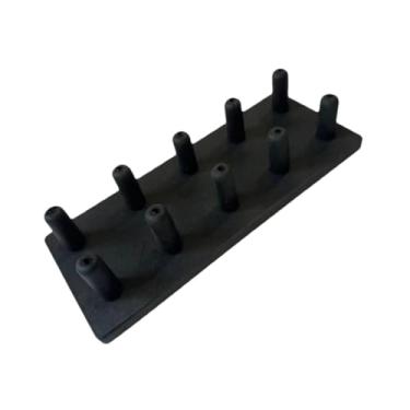 Imagem de harayaa Organizador Portátil para Boquilhas de Clarinete E Saxofone, Preto, com Suporte de Exibição Compacto.