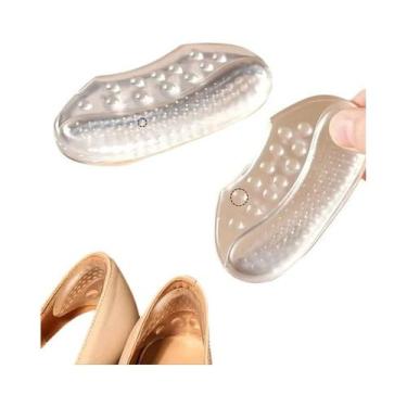 Imagem de Protetores De Calcanhar De Silicone Antiderrapantes Almofadas Inserçõe