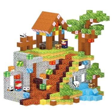 Imagem de Kit 100 Peças Blocos Magnético Construção Brinquedo (CFK09)