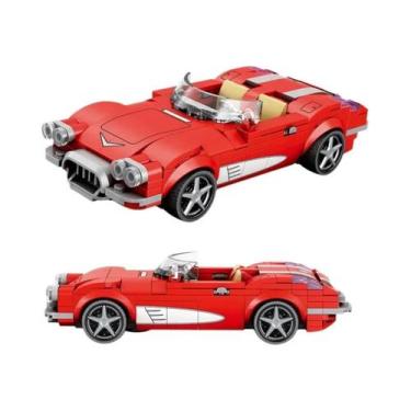 Imagem de Conjunto De Blocos De Montar De Veículo Esportivo De Corrida Série Vel