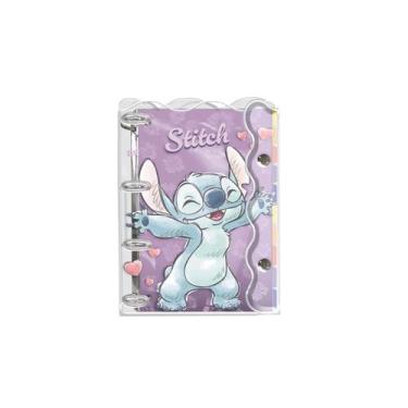 Imagem de Fichário Colegial PVC Cristal Stitch  5318 - dac