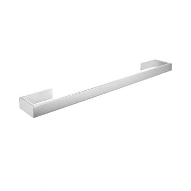 Imagem de Conjunto de ferragens de banheiro Suportes de papel higiênico preto fosco para banheiro escova de vaso sanitário ganchos de cabide de parede, PC, barra de toalha 60