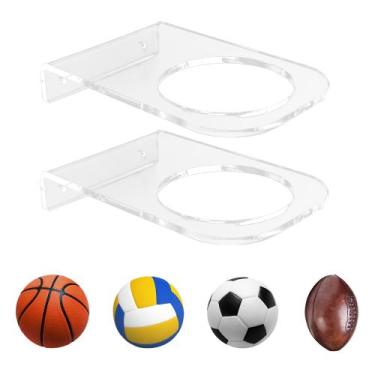 Imagem de Suporte de bola de acrílico BiJun para bolas esportivas