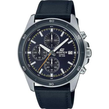 Imagem de Relógio Casio Masculino Ref: Efr-526l-2cvudf Edifice Cronógrafo Prateado
