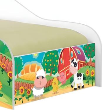 Imagem de Mini Cama Joy Fazendinha Colorida
