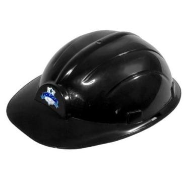 Imagem de Chapéu de Policial Capacete Fantasia Infantil e Adulto - Toy Master