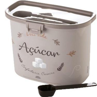 Imagem de Pote De Plástico Para Açucar - Plasutil 006143