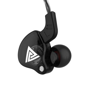 Imagem de Fones Com Fios Gamer Qualidade Surpreendente QKZ Preto Roxo