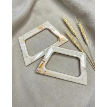 Imagem de Alça de Resina Trapézio (PAR) lançamento - Elegance Armarinho e Aviame