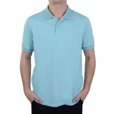 Imagem de Camisa Polo Masculina Ogochi Slim Piquet Azul - 00748-Masculino