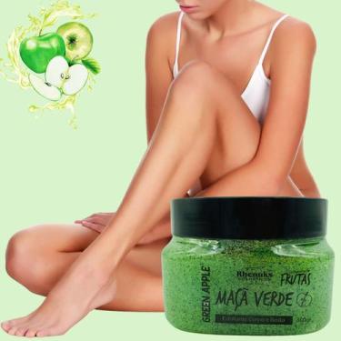 Imagem de Esfoliante Corporal Rhenuks Cosméticos Frutas 300g Variantes, MAÇÃ VER