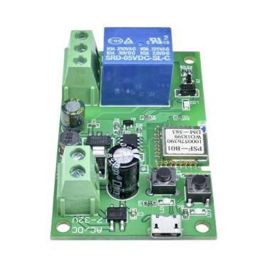Imagem de Módulo De Interruptor De Relé Com Controle Remoto WiFi 433MHZ, Bloquei