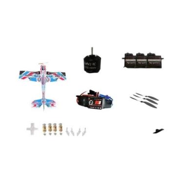 Imagem de Avião De Controle Remoto 3D Mercury 330: Modelo De Asa Fixa Resistente