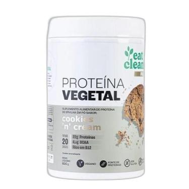 Imagem de Proteína Vegetal Cookies Cream 600G, Vegano - Eat Clean