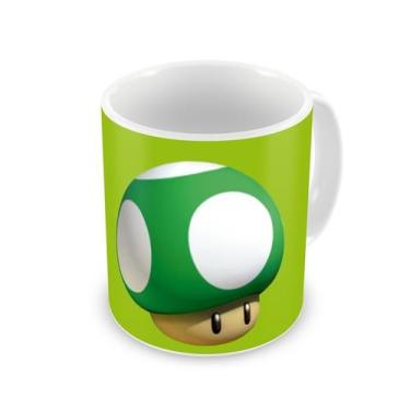 Imagem de Caneca Mario Bros Cogumelo 1 UP - Starnerd