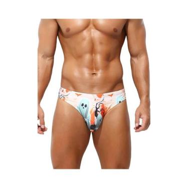 Imagem de Biquíni Sexy Masculino Para Halloween, Calções De Surf Com Stretch, Ro