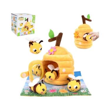 Imagem de Conjunto De Animais De Fazenda De Pelúcia Macia Para Bebês, Brinquedos