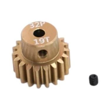 Imagem de Engrenagem De Alumínio 1/10 Para Carro RC Traxxas 3.175mm Metal Para M