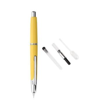 Imagem de Caneta-tinteiro Moonman A2 Leve Com Pena EF 0.4mm E Conversor De Tinta