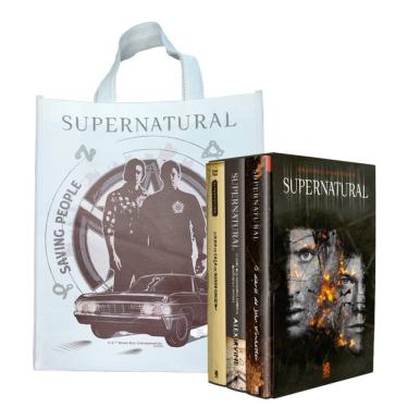 Imagem de Supernatural - Edição Oficial de Colecionador com 3 Livros Edição de Luxo + Ecobag Exclusiva