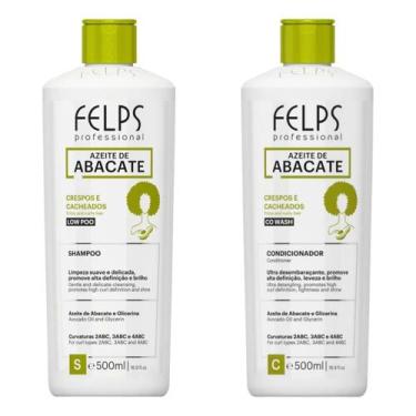 Imagem de Kit Shampoo e Condicionador Felps Azeite de Abacate e Glicerina Para C