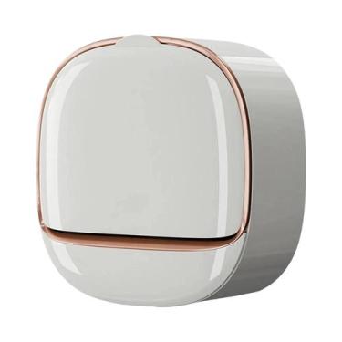 Imagem de Suporte De Sabonete De Luxo Montado Na Parede Com Tampa, Caixa De Sabo