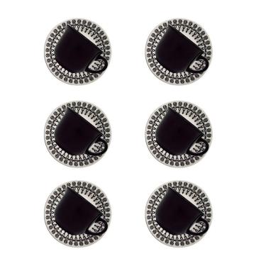 Imagem de Xícara de chá com Pires Estampa Donna Folk 180ml 6 Unidades - Biona 061414