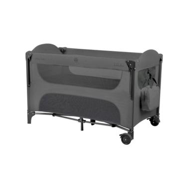 Imagem de Berço Desmontável Milky Way Co-sleep Grey - Kikka Boo