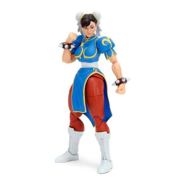 Imagem de Boneco de ação Jada Street Fighter II Chun Li de 6 polegadas