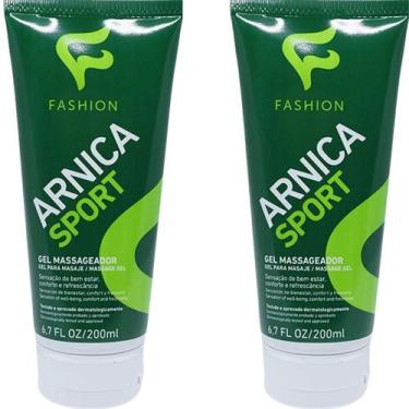 Imagem de Gel Massageador Fashion Arnica Sport Bisnaga 200ml Kit 2 Unidades - Fa