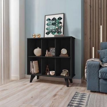 Imagem de Aparador Organizador Panama Preto - RV Móveis - Vitamov