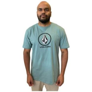 Imagem de Camiseta Volcom Silk Crisp Stone Original Silk Frontal 2025-Masculino