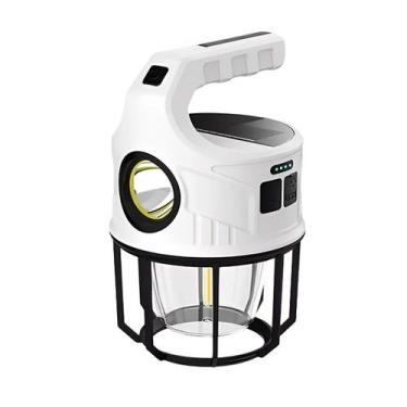 Imagem de Lanterna Lampião Albatroz Fishing LYD-004 Led Recarregável Solar Campi