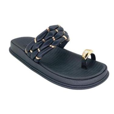 Imagem de Sandália Moleca Anel de Dedo 5556111 - Feminino-Feminino