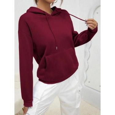 Imagem de Moletom Feminino Multicolorido Com Capuz, Moda Casual De Outono, Stree