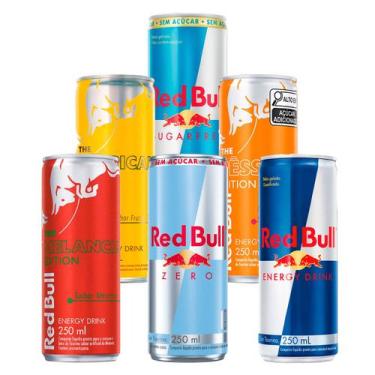 Imagem de Kit Energético Red Bull Sabores Sortidos 250ml