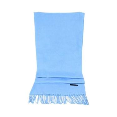 Imagem de Cachecol De Inverno Feminino Em Cashmere, Quente, Grosso E Macio, Cobe