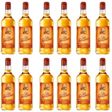 Imagem de Cachaça São Francisco 970 Ml - Embalagem Com 12 Unidades Unidades