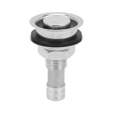 Imagem de Respiro Para Tanque de Combustível 5/8" Com Flange Aço Inox - Rei Mari